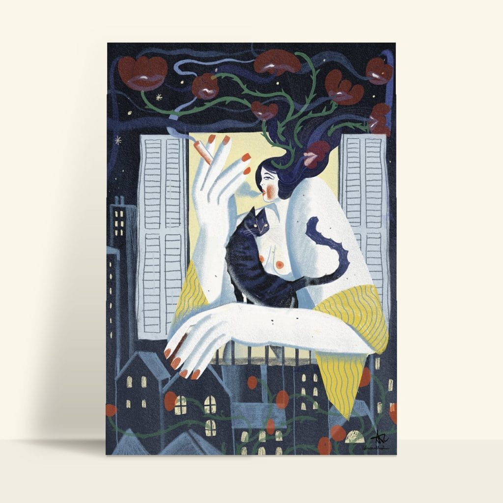 Emociones · Lámina ilustrada de Istrice Illustration