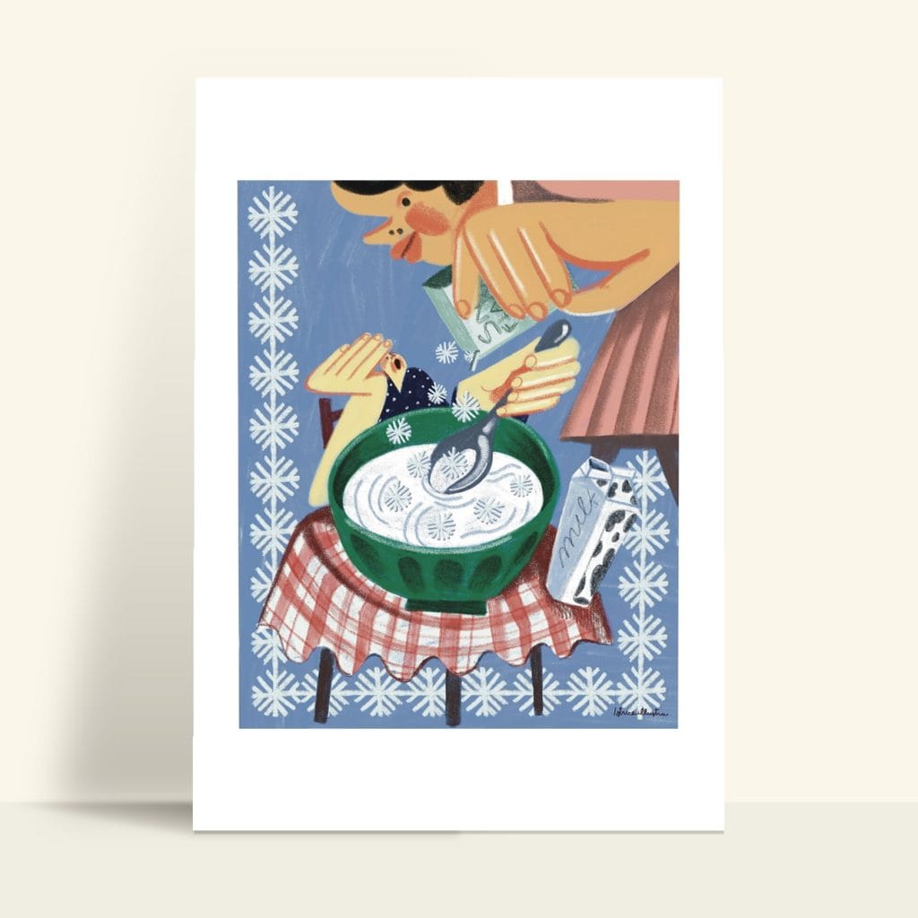 Viva la Mamma · Illustration art print by Istrice Illustration