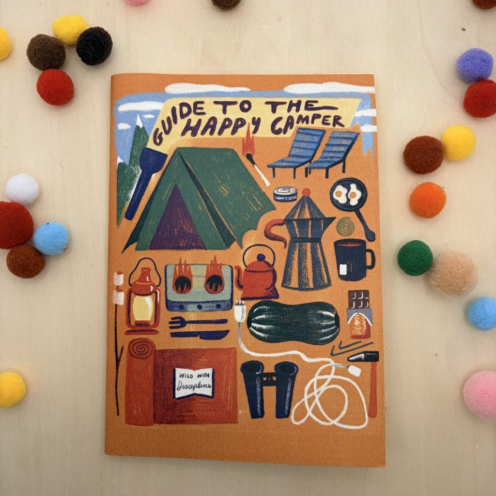 Camper · Libreta ilustrada hecha a mano de Istrice Illustration
