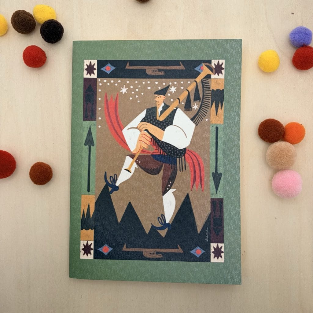 Asturiano N. · Libreta ilustrada hecha a mano de Istrice Illustration