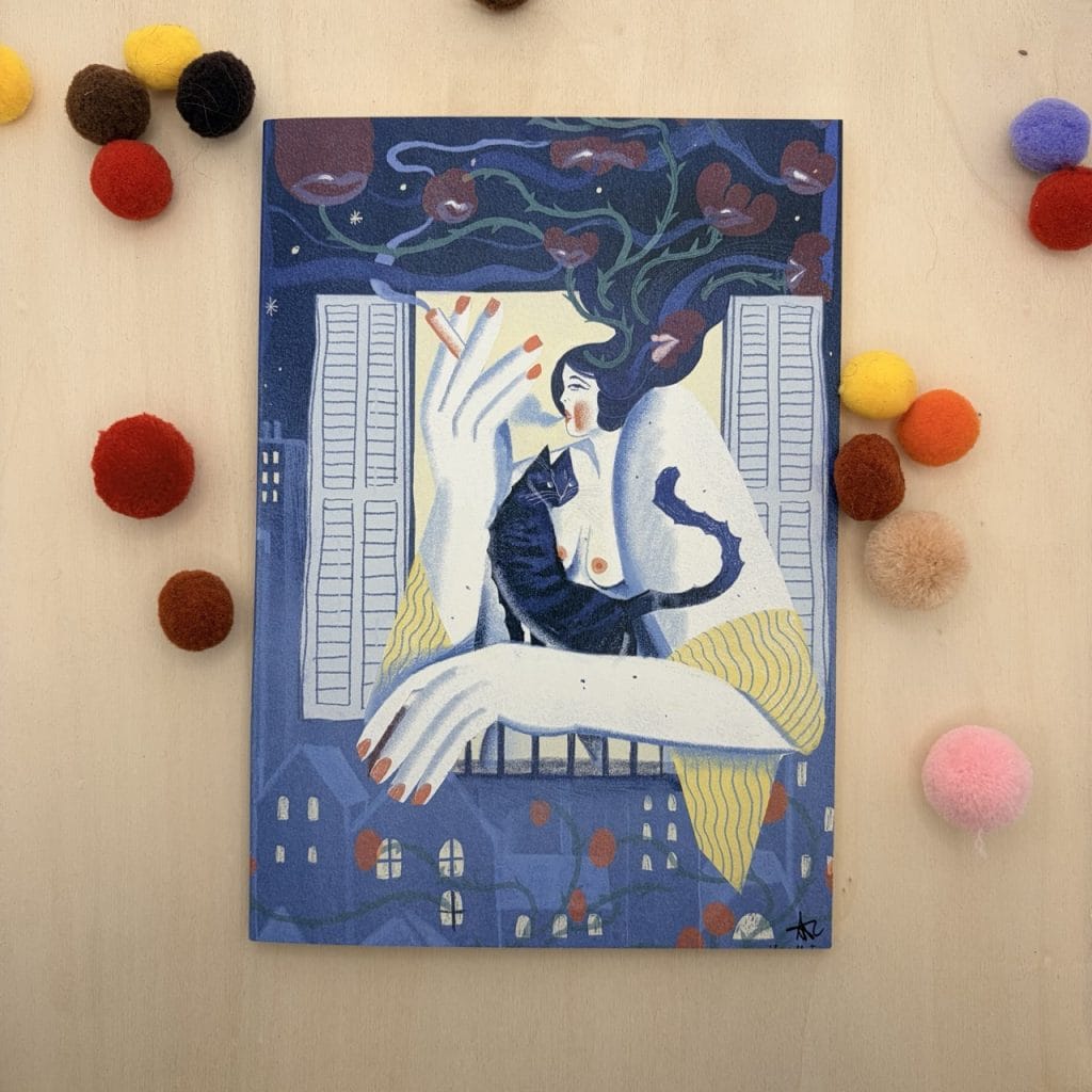 Emociones · Libreta ilustrada hecha a mano de Istrice Illustration
