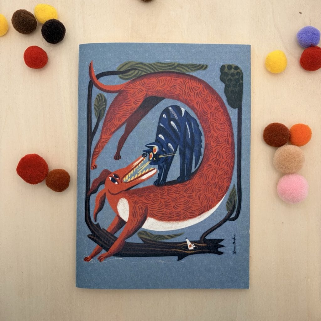 Mejores Amigos · Libreta ilustrada hecha a mano de Istrice Illustration