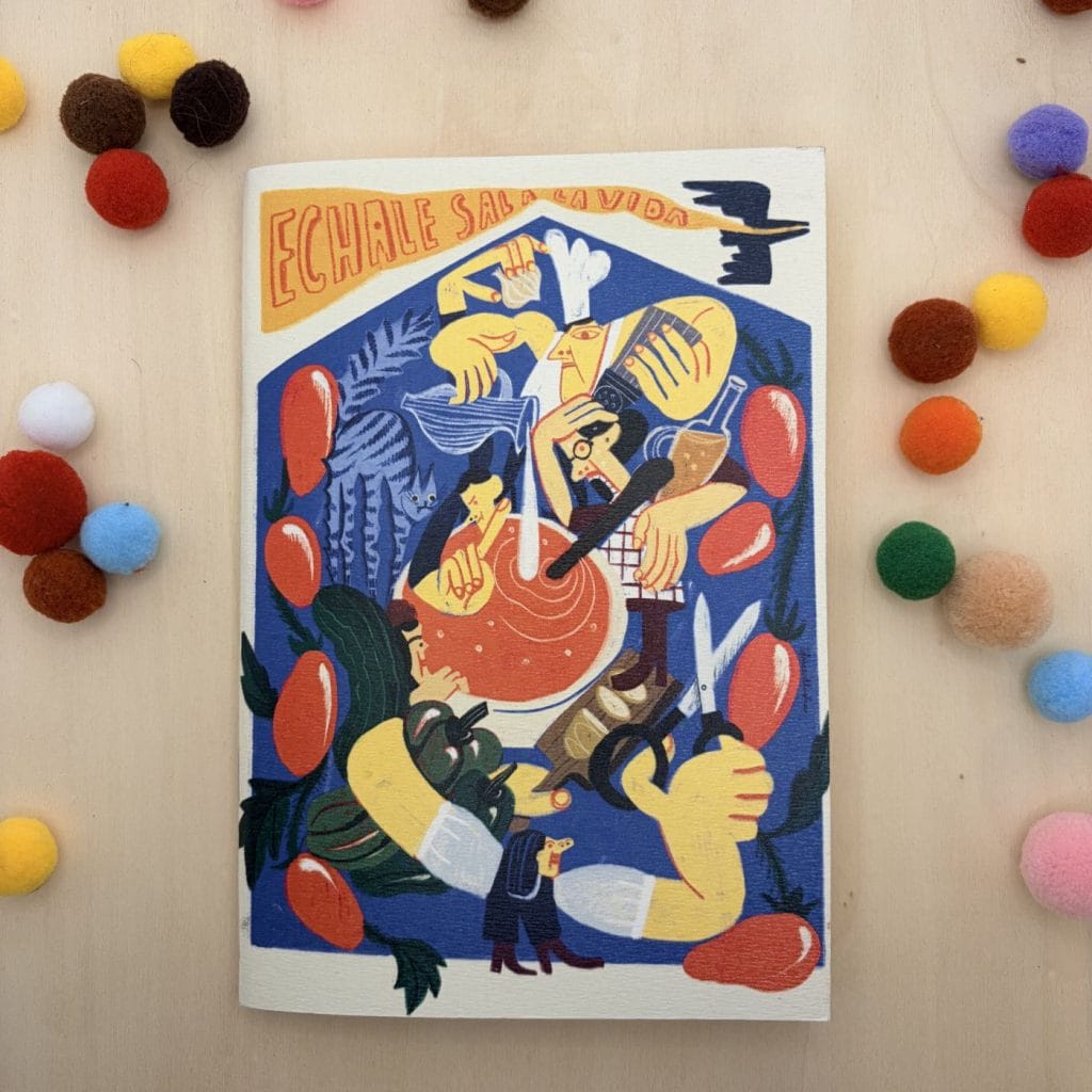 Gazpacho · Libreta ilustrada hecha a mano de Istrice Illustration