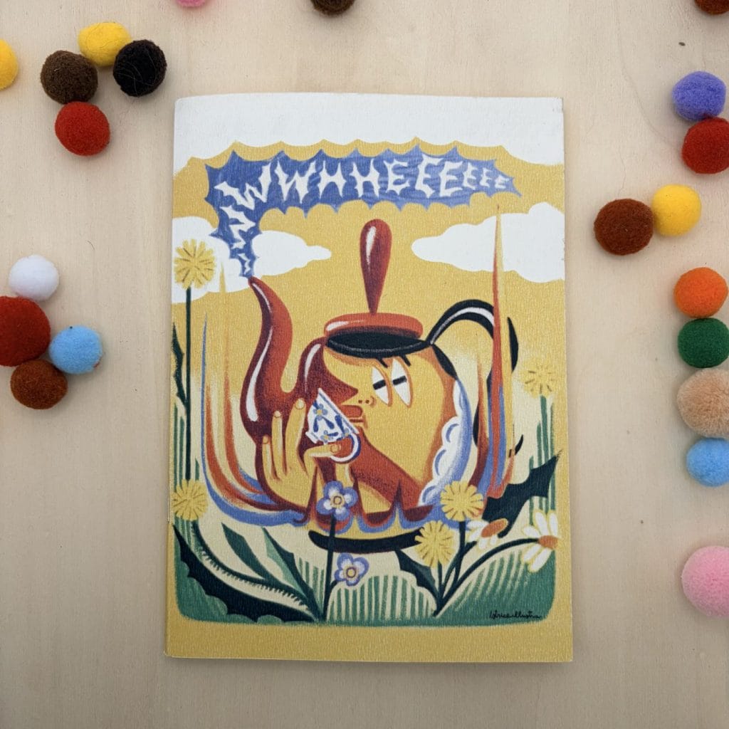 Weee · Handmade illustrated notebook by Istrice Illustration