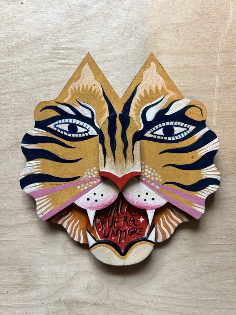 Tiger · Pintura original de Istrice Illustration