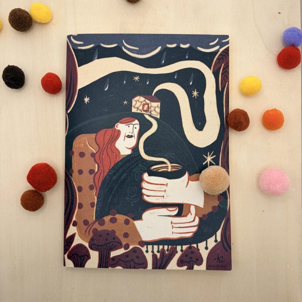 Otoño · Libreta ilustrada hecha a mano de Istrice Illustration