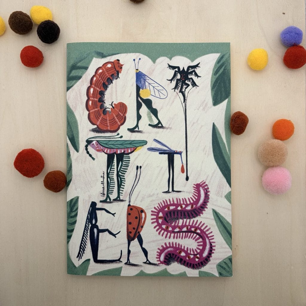 Critters · Libreta ilustrada hecha a mano de Istrice Illustration