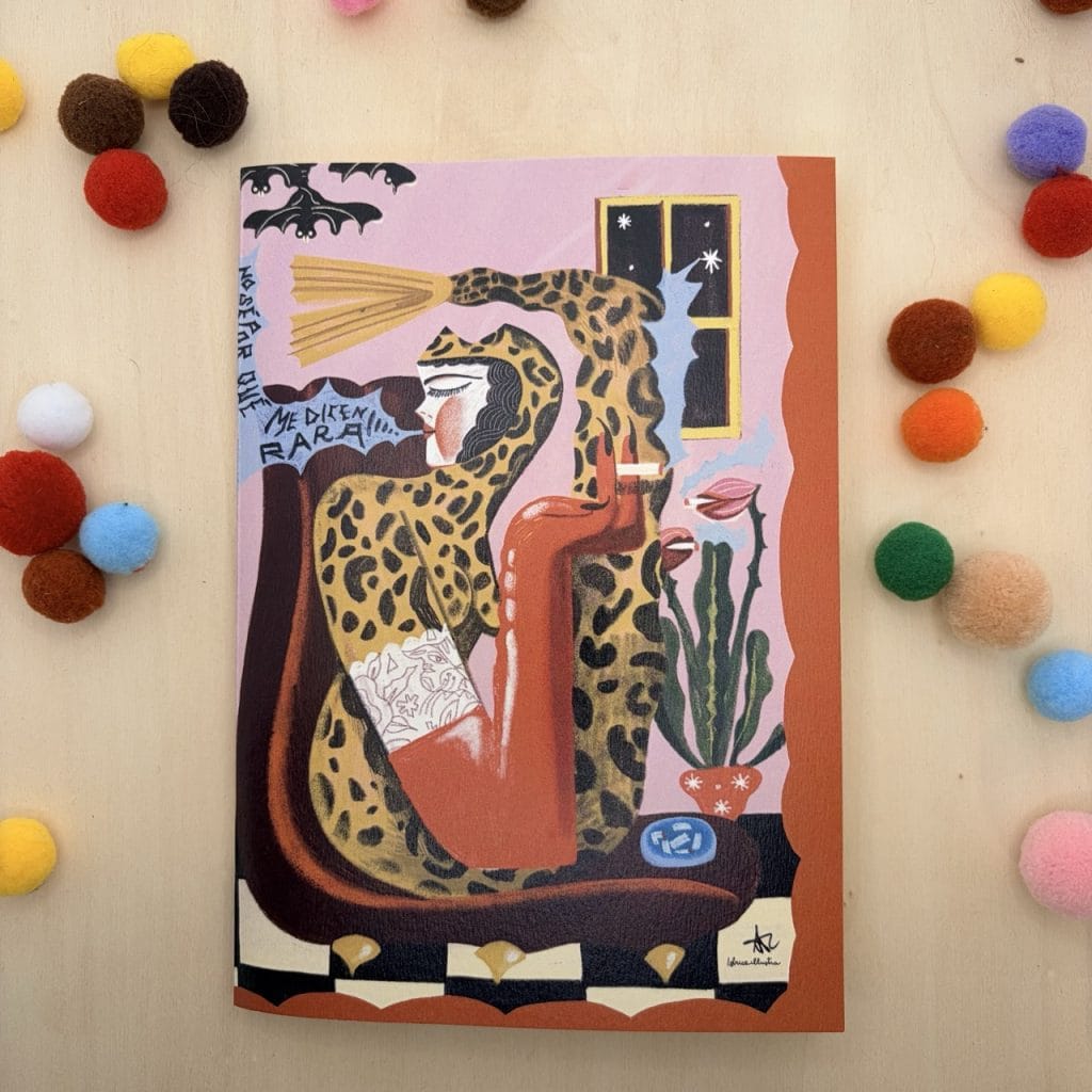 Rara · Handmade illustrated notebook by Istrice Illustration