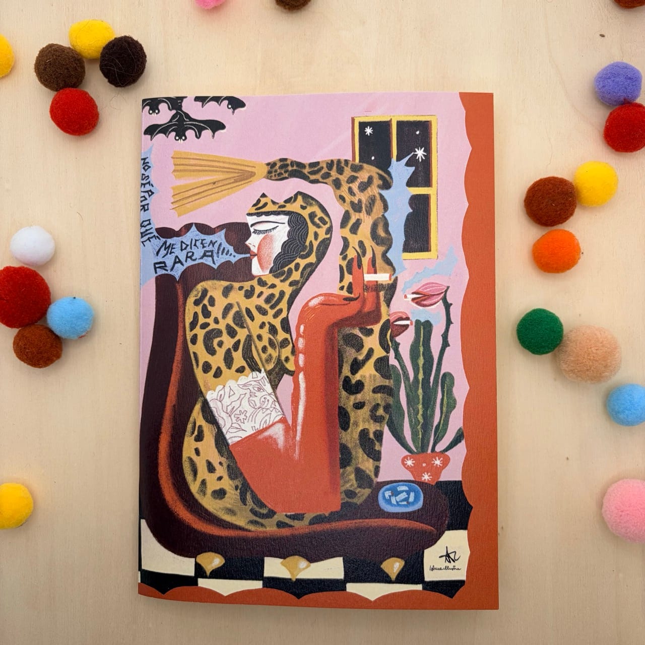 Rara · Handmade illustrated notebook by Istrice Illustration