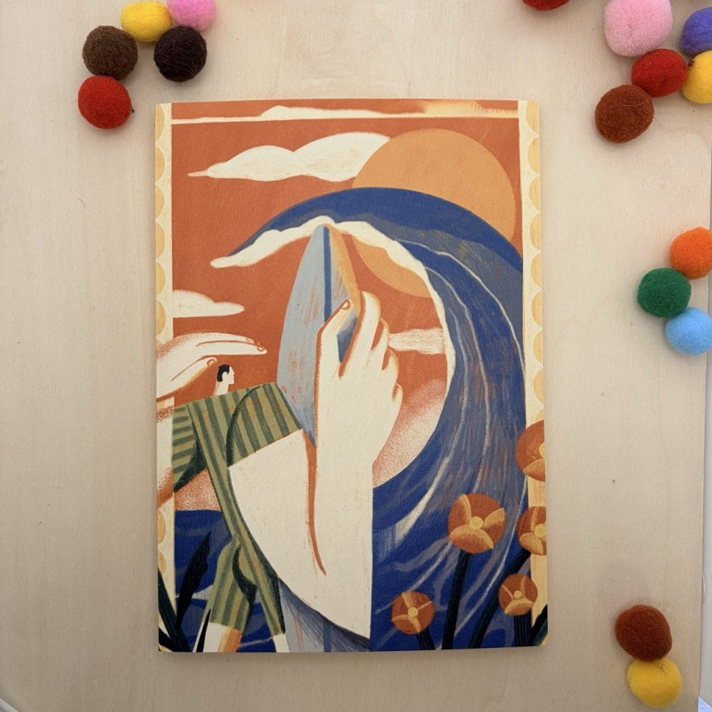 Surf · Handmade illustrated notebook by Istrice Illustration
