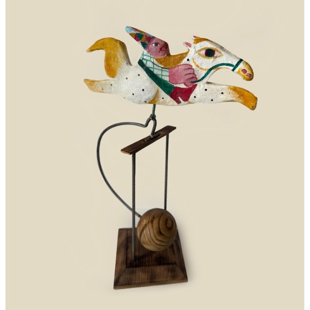 Horse · Escultura en movimiento de Istrice Illustration