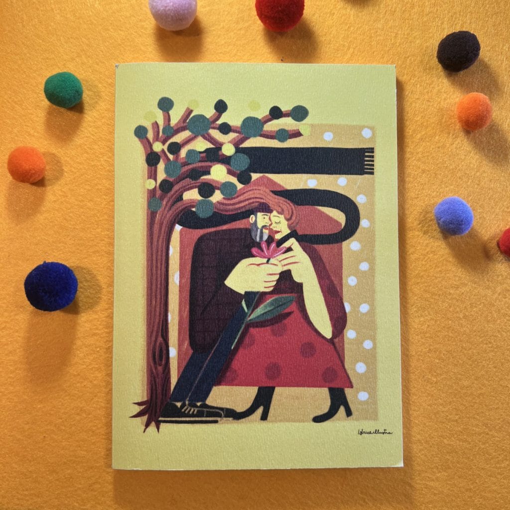 Love · Libreta ilustrada hecha a mano de Istrice Illustration