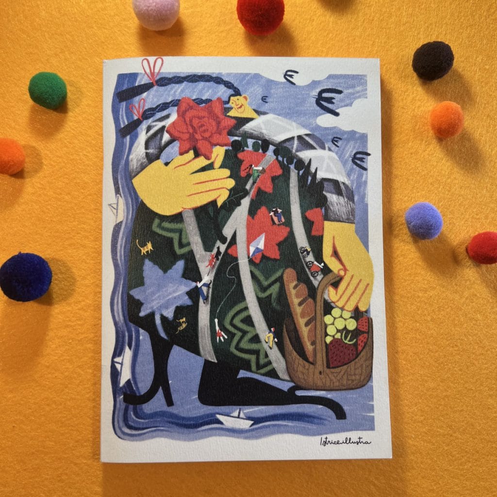 Rio · Handmade illustrated notebook by Istrice Illustration