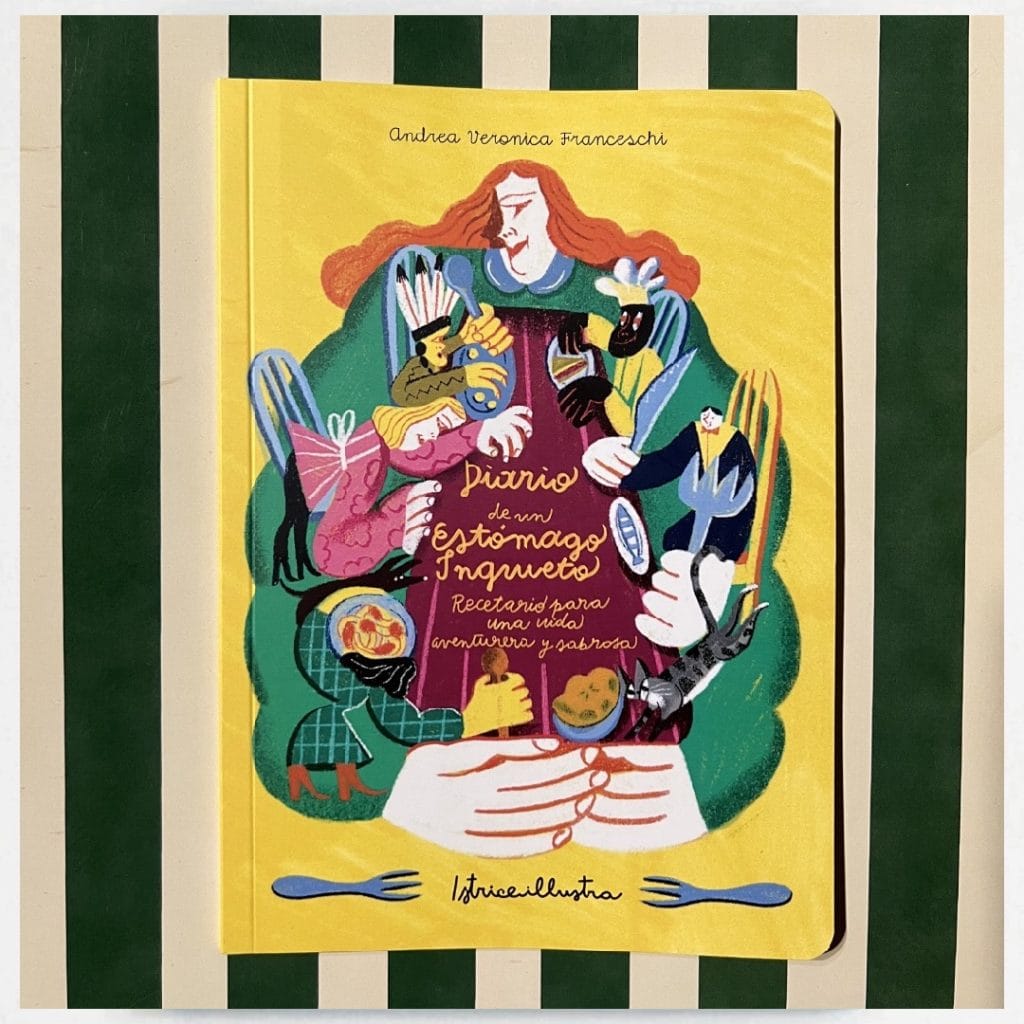 Illustration Book- Diario de un estómago inquieto · Lámina ilustrada de Istrice Illustration