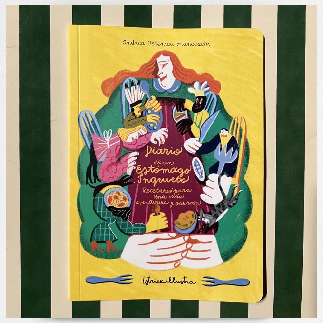 Illustration Book- Diario de un estómago inquieto · Illustration art print by Istrice Illustration