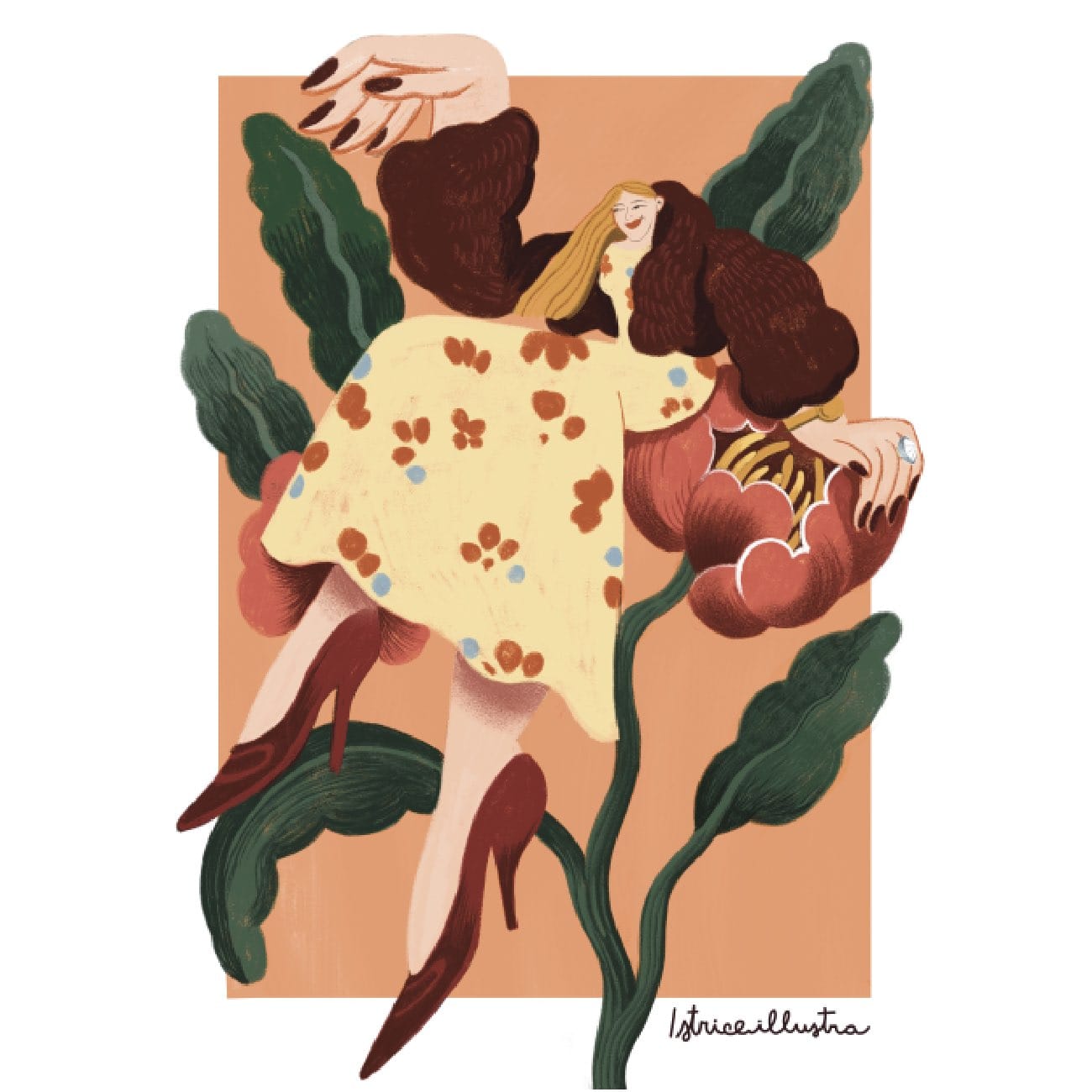 Family portrait illustration - Image 4