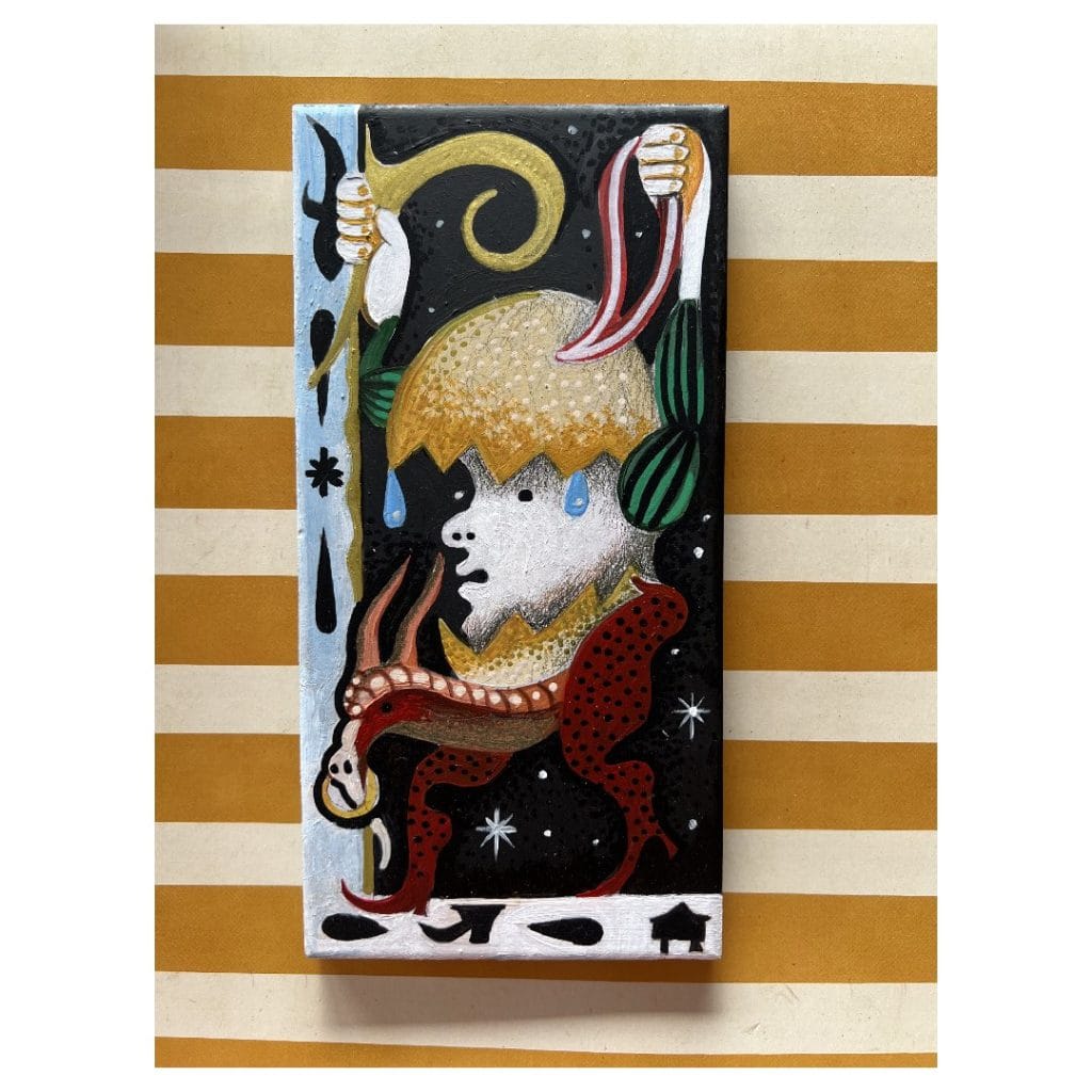 n.1 Pantagruel · Pintura original de Istrice Illustration
